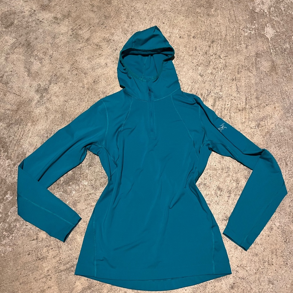 Arc'teryx Teal Performance Hoodie